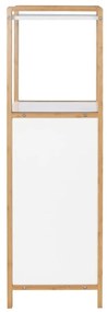 Biały bambusowy regał łazienkowy 40x95 cm Finja – Wenko