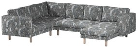 Pokrowiec na sofę narożną Norsborg 5-osobową z szezlongiem