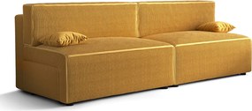 Żółta rozkładana sofa K5-L02