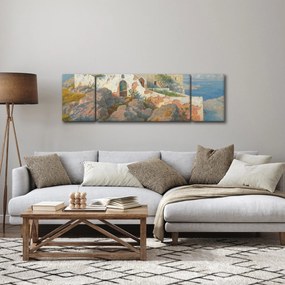 Obraz - William Stanley Haseltine, Santa Maria a Cetrella, Anacapri, reprodukcje (170x50 cm)