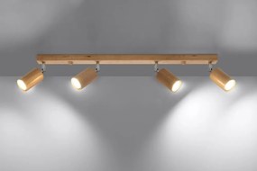 Lampa punktowa w naturalnym kolorze ø 6 cm Ludwik – Sollux