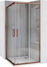 Kabina prysznicowa Rea City 90x90 Miedź Szczotkowana