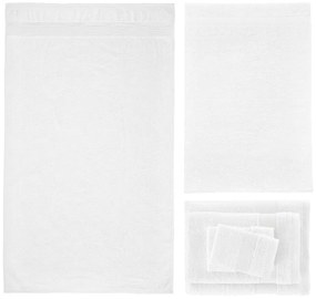 Białe bawełniane ręczniki frotte zestaw 6 szt. Anti-Bacterial – Catherine Lansfield