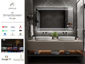 LED lustro do łazienki z oświetleniem M17