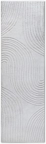 Dywan nowoczesny 3D Elle Collection Gallery Geometria kremowy 80 cm x 240 cm
