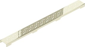 Mexen Flat M12 maskownica do odpływu liniowego 70 cm, złota - 1521070