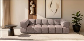 Luksusowa Różowa Sofa 4-Osobowa z Weluru ALVERO 280 cm - Premiumowy Design z Pianką HR