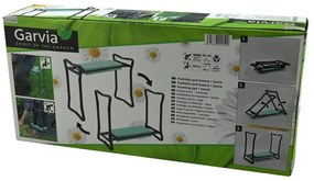 Garvia Ławka + klęcznik ogrodowy 60 x 27 x 49 cm