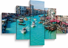 Obraz  - Canal Grande, Wenecja, Włochy (125x70 cm)