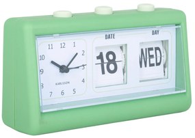 Budzik retro FLIP z datą