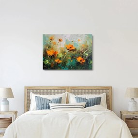 Obraz na szkle - Kwiaty (70x50 cm)