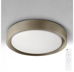 Brilagi - Ściemnialna oprawa LED MATTEO LED/48W/230V 3000-6500K śr. 41 cm taupe + pilot