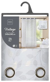 Biała firanka z woalu 140x240 cm Duchesse – douceur d'intérieur