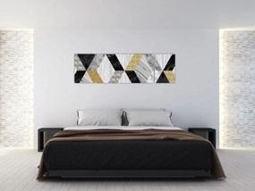 Obraz - Teksturowany wystrój (170x50 cm)