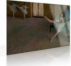 Obraz na szkle - Edgar Degas, Before the Ballet, reprodukcje (70x50 cm)