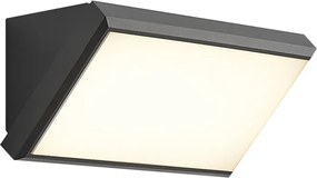 Nowoczesna zewnętrzna lampa ścienna ciemnoszara z LED IP65 - Marek