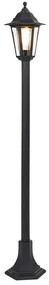 Zewnetrzna Inteligentna latarnia czarna 122 cm z Wi-Fi ST64 - New Haven klasyczny/Antyczny Oswietlenie zewnetrzne