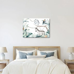 Obraz na szkle - Zwierzęta egzotyczne (70x50 cm)