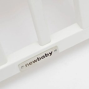 Nowe łóżeczko dziecięce Lilly z szufladą, białe
