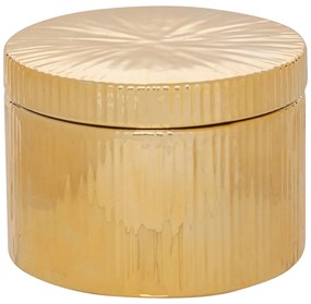 Ceramiczne pudełko z pokrywką, Ø 12,5 cm
