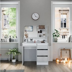 Stolik do przebierania biały 80x40x127.4 sherry