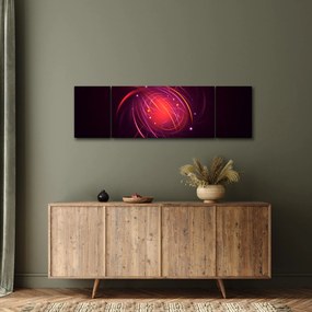 Współczesny obraz abstrakcji (170x50 cm)