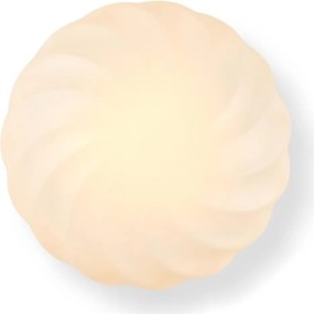 Halo Design 739547 - Kinkiet TWIST 3xG9/28W/230V, średnica 35 cm, biały/mosiądz