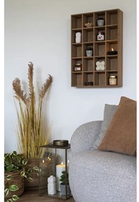 Wielopoziomowa półka z litego drewna sosnowego w naturalnym kolorze 44 cm Moss – House Nordic