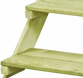 Półka na rośliny z impregnowanej sosny - Vimera