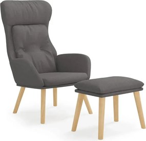 Ciemnoszary fotel wypoczynkowy Z2-T40