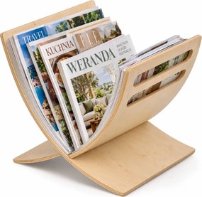 Drewniany stojak na gazety topola Z9-D72