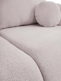 Sofa LOOP z funkcja spania i pojemnikiem PUDROWY RÓŻ RAVEN 91