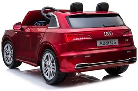 Pojazd na akumulator nowe audi q5 2-osobowe czerwone lakierowane