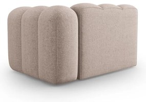 Beżowy moduł sofy (prawostronny) Lupine – Micadoni Home