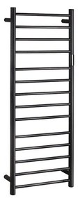 Wieszak na ręczniki 45x132 cm stal nierdzewna/czarny