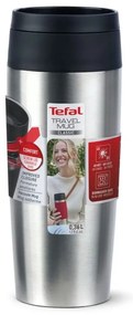 Kubek podróżny w kolorze srebra 360 ml – Tefal