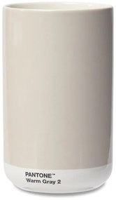 Beżowy ceramiczny wazon Warm Gray 2 – Pantone