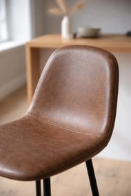 Stoek Veki w stylu vintage ze sztucznej skóry