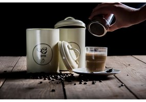 Stalowe pojemniki na żywność 3 szt. na kawę/na herbatę – Esschert Design