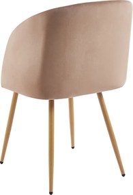 Zestaw 2 Krzese Velt Aksamitne