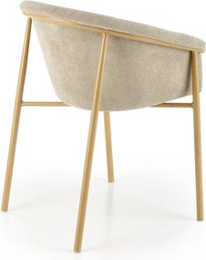 Fotel do jadalni z podłokietnikami K489