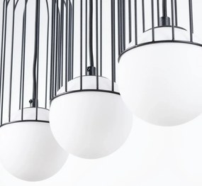 Listwa oświetlająca BRINA 3L czarna SOLLUX  LIGHTING