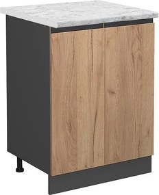 Szafki kuchenne złoty dąb energetyczny 60x46x81.6 r-line