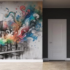 Fototapeta - Przemysłowe życie (196x136 cm)