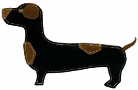 PafDog Jamnik Tony zabawka dla psów ze skóry i juty, 26 cm