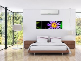 Obraz kwiatu (170x50 cm)