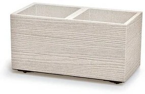 Doniczka MADERA CASE ECO WOOD 57,7 cm, biały, S