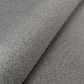 Szare tapicerowane łóżko dwuosobowe ze stelażem 160x200 cm Noira Slim – Bonami Selection