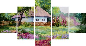 Obraz - Domek (125x70 cm)