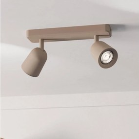 Eglo 902344 - Oprawa punktowa CAMALDOLI 2xGU10/10W/230V beżowa